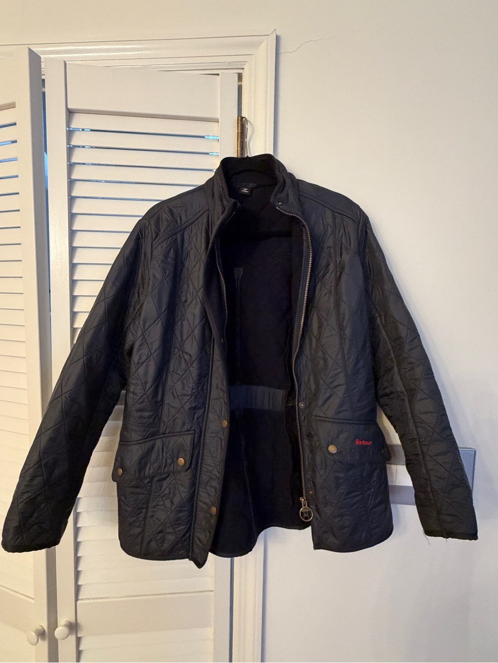 Barbour Quilted Navy Lightweight Women’s Jacket